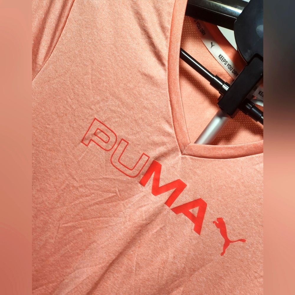 🌸 3/$25 🌸 Puma Women's Relaxed Coral Tee-Size XL - Picture 3 of 6